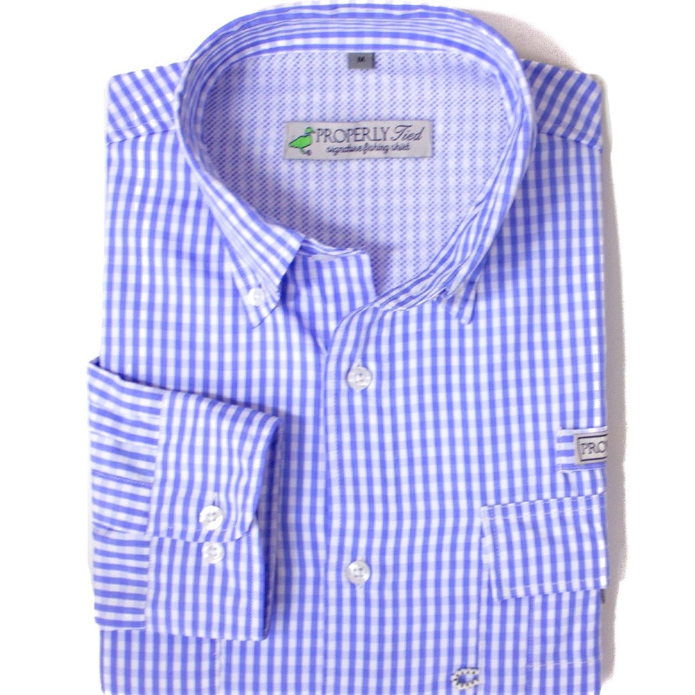 NEW Properly Tied Fishing Shirt in size small